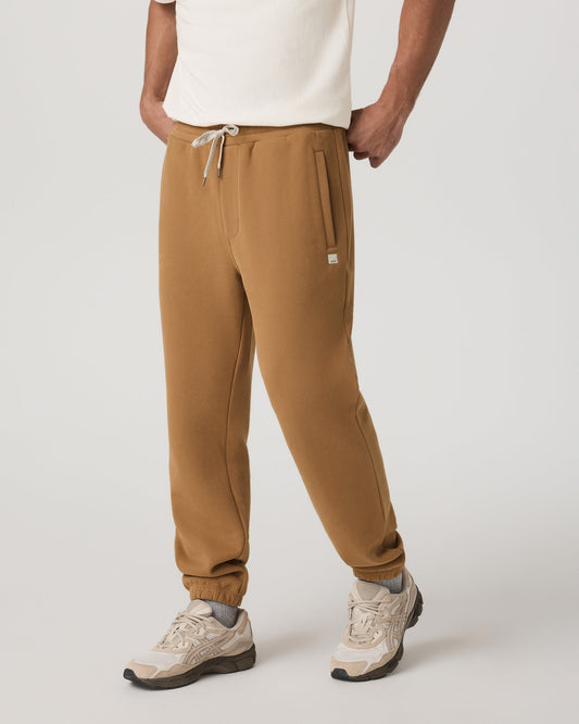 Men Vuori Seaside Sweatpant 30" Relaxed Fit Toffee Sweatpant