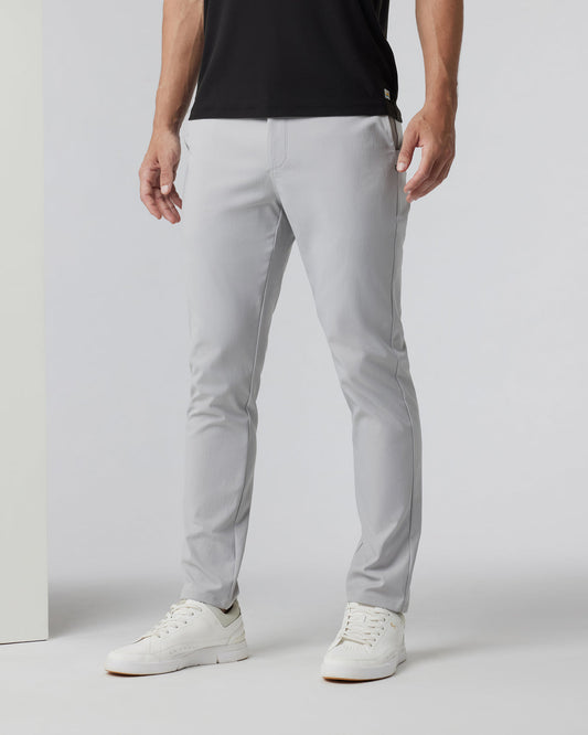 Men Vuori Cascade Tech Chino Pant - Fog Grey Slim Tech Chino