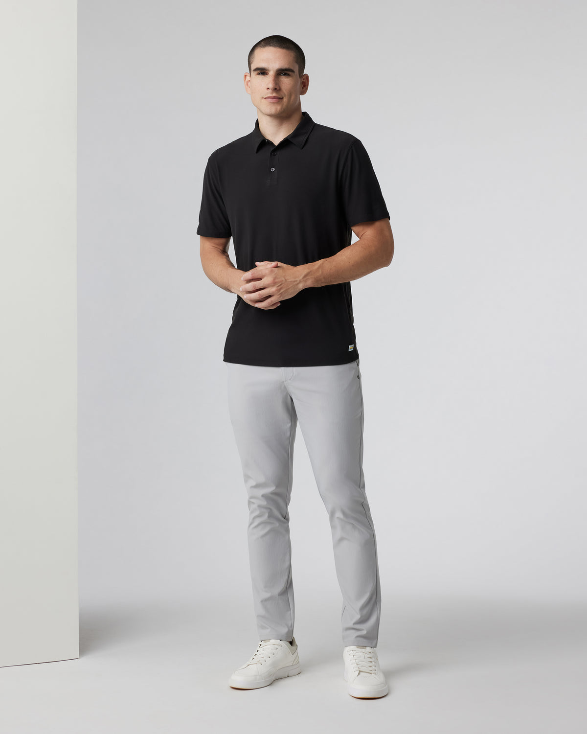 Men Vuori Cascade Tech Chino Pant - Fog Grey Slim Tech Chino