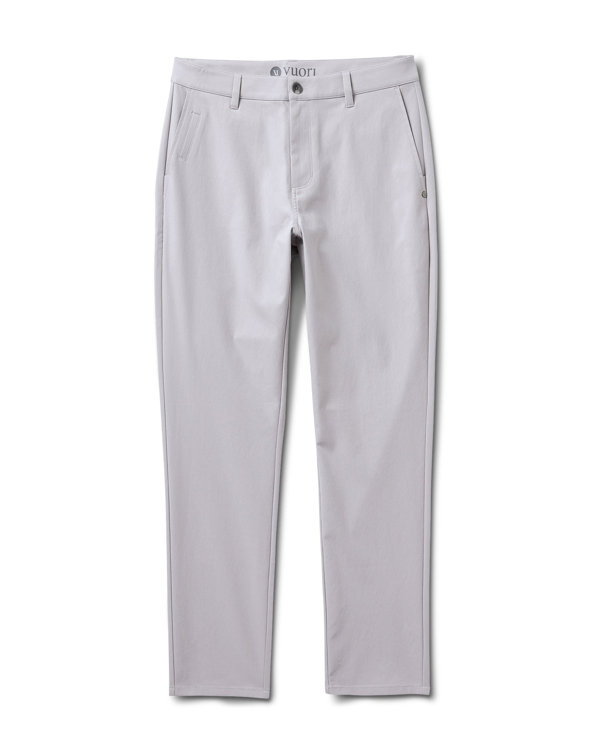 Men Vuori Cascade Tech Chino Pant - Fog Grey Slim Tech Chino