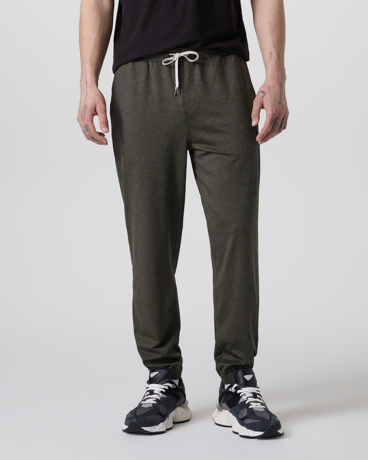 Men Vuori Sunday Performance Sweatpant Classic 30" Kale Heather