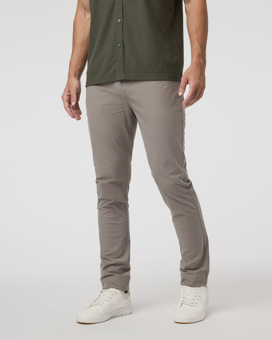 Men Vuori Meta Pant Athletic Slim 34" Mocha