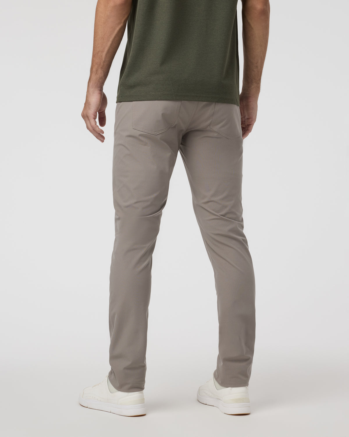 Men Vuori Meta Pant Athletic Slim 34" Mocha