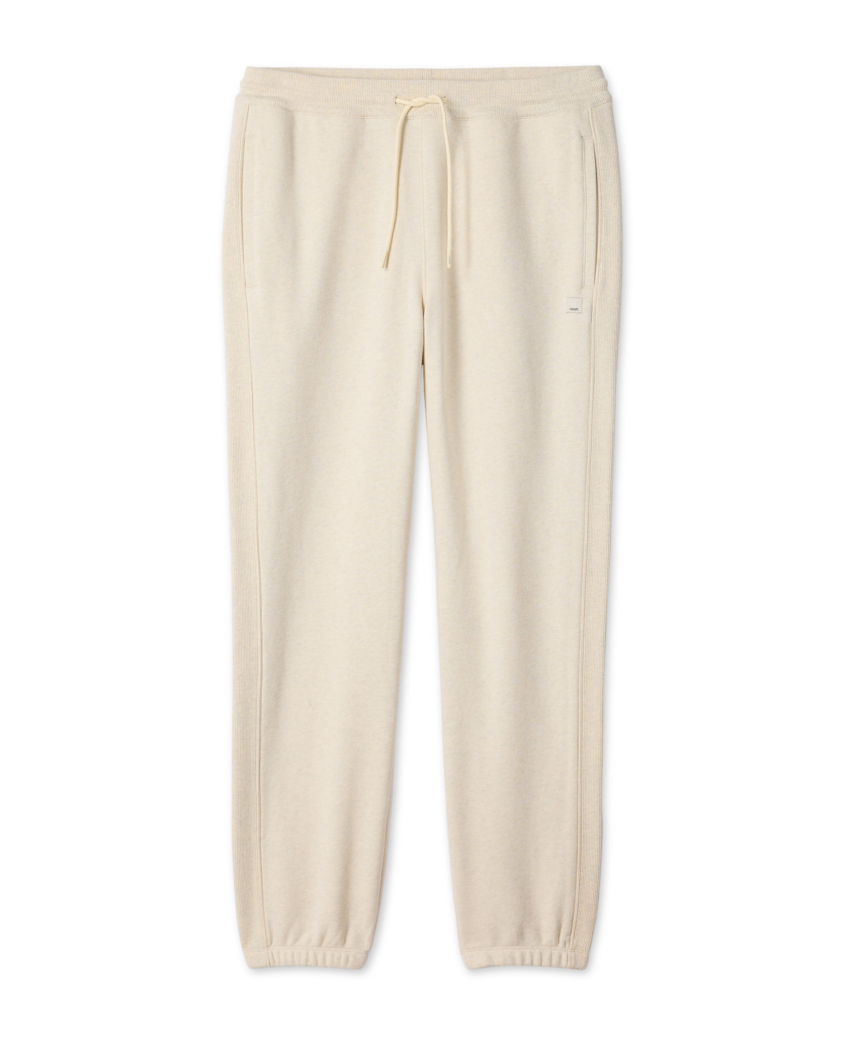 Men Vuori Men's Cypress Vintage Jogger 28" Buttermilk Heather