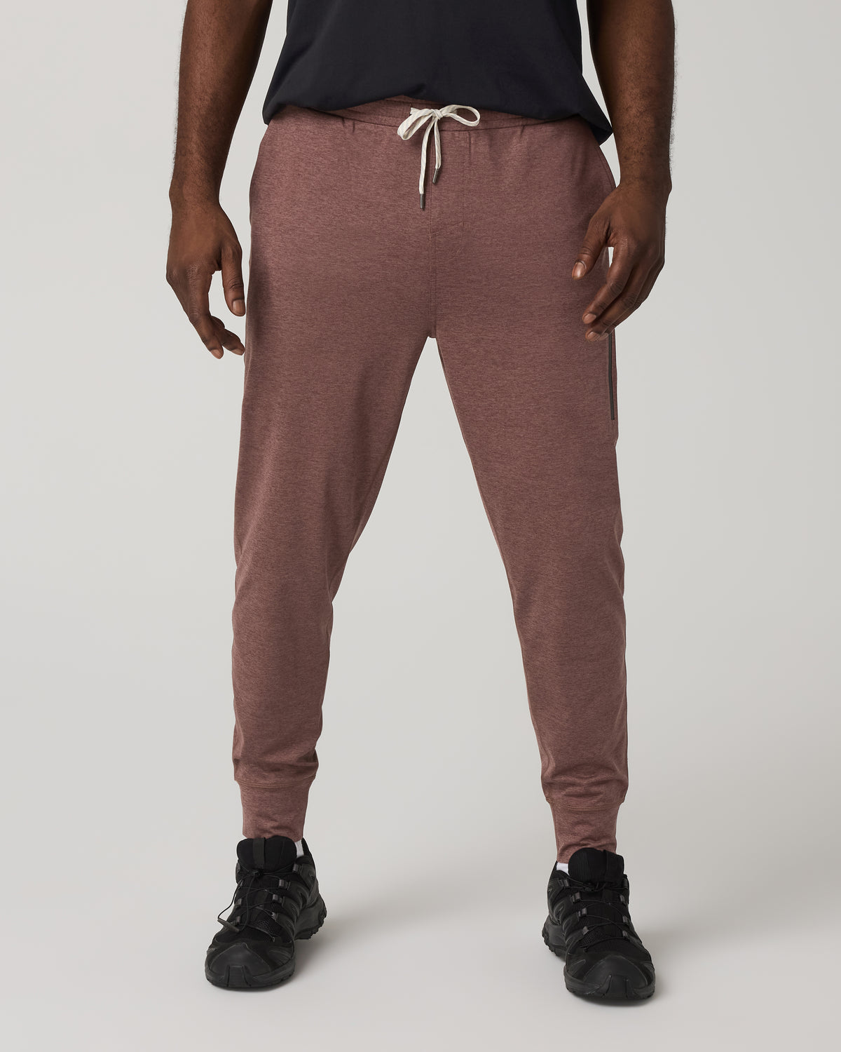 Men Vuori Sunday Performance Jogger 28" Sable Heather Joggers