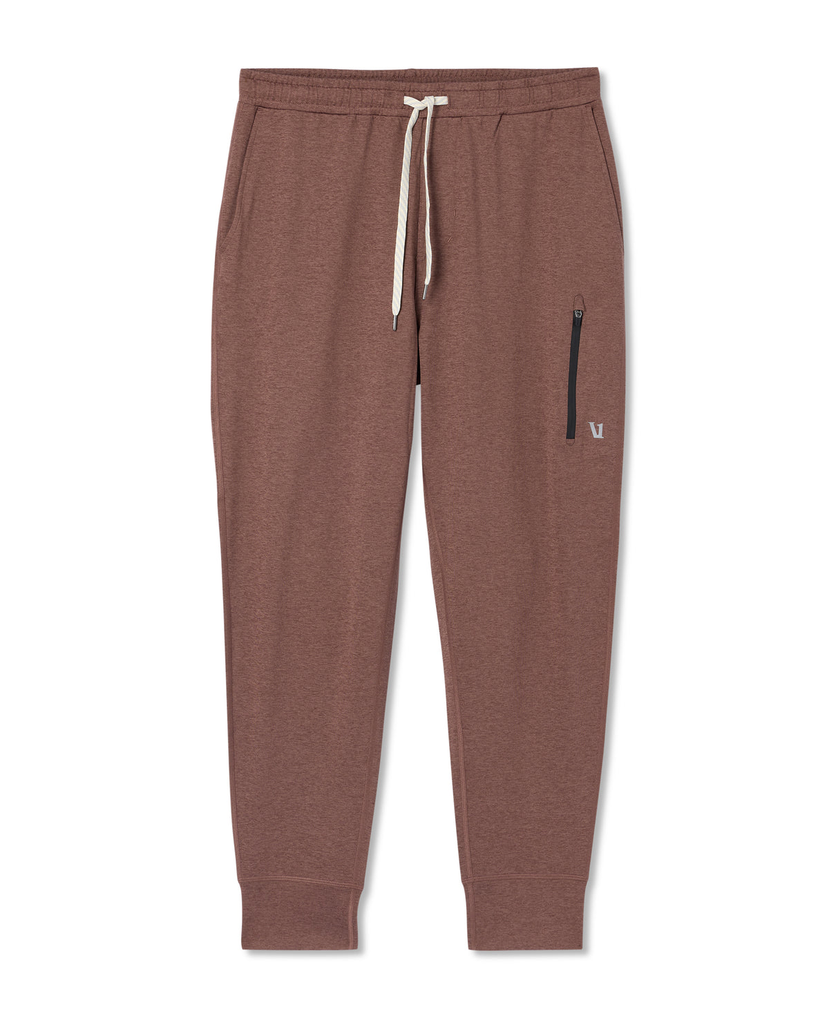 Men Vuori Sunday Performance Jogger 28" Sable Heather Joggers