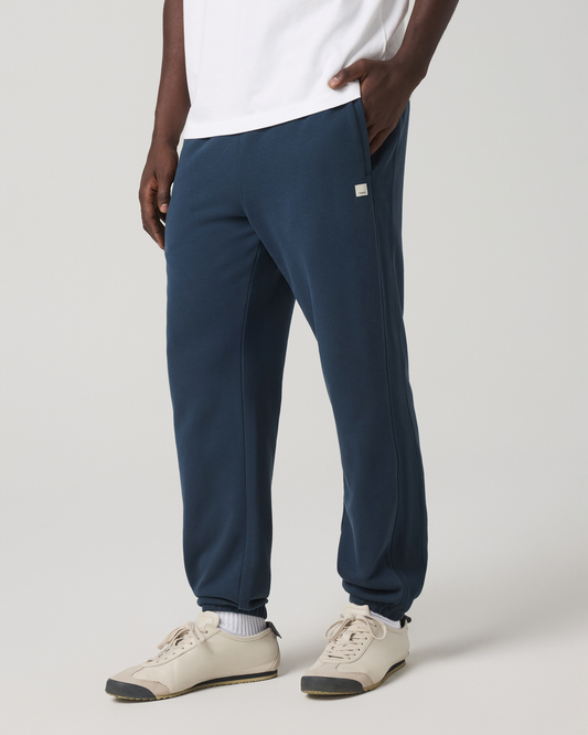 Men Vuori Cypress Vintage Jogger 28" Men's Ocean Blue Joggers