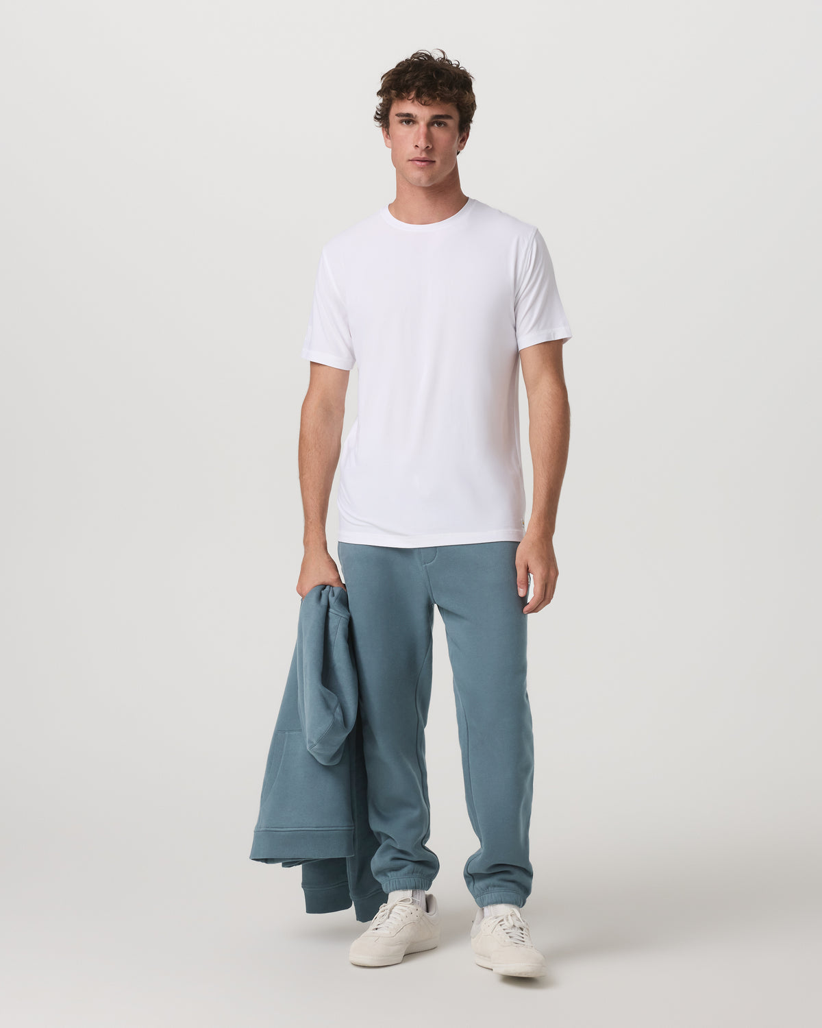 Men Vuori Seaside Sweatpant Blue Sea