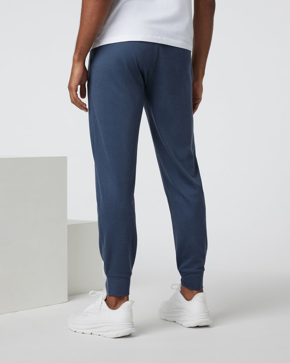 Men Vuori Ponto Performance Jogger Athletic Slim Fit 30" Azure Heather