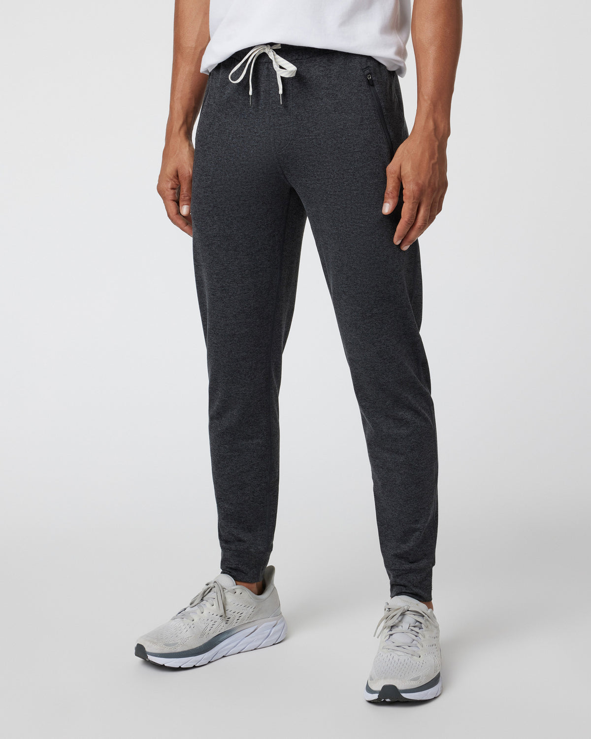 Men Vuori Ponto Performance Jogger Athletic Slim Fit 30" Charcoal Heather