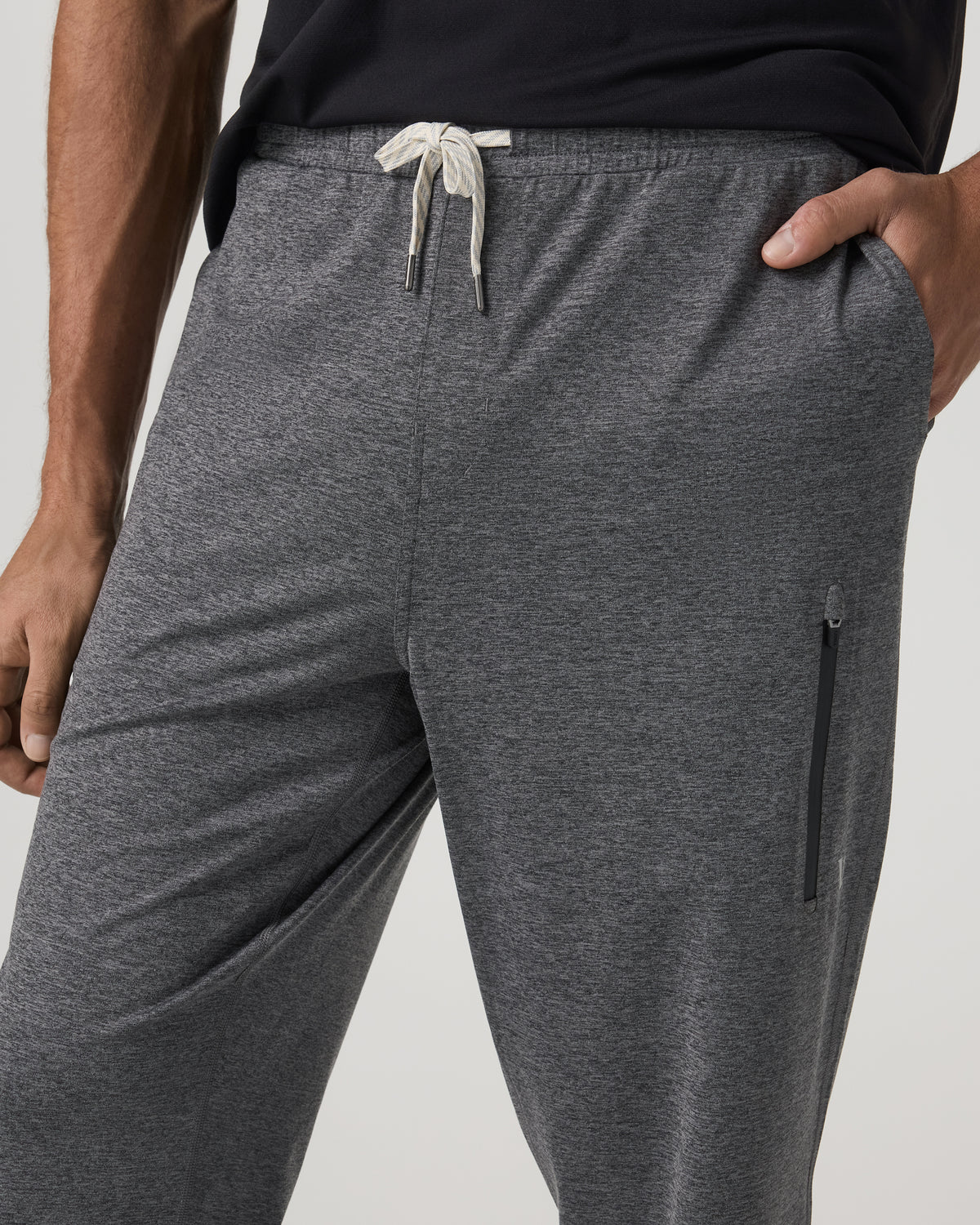 Men Vuori Men's Sunday Performance Sweatpant Charcoal Heather