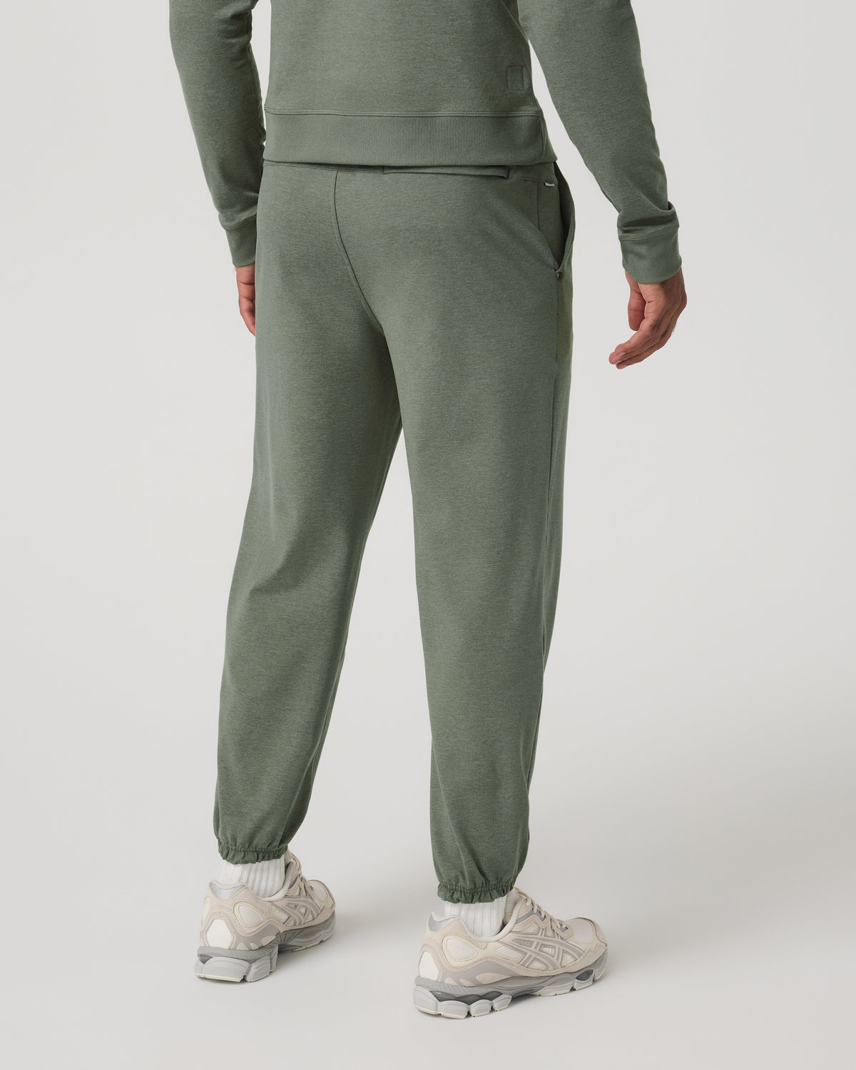 Men Vuori Coronado Sweatpant Men's Light Oregano Heather Pants