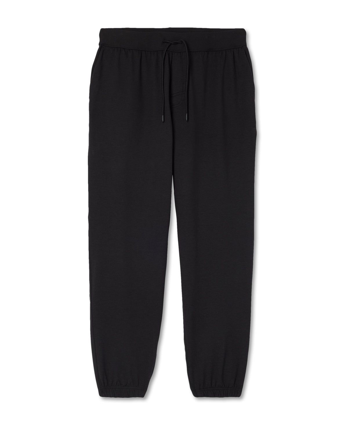 Men Vuori Men's Coronado Mixed Media Sweatpant 28" Black Heather