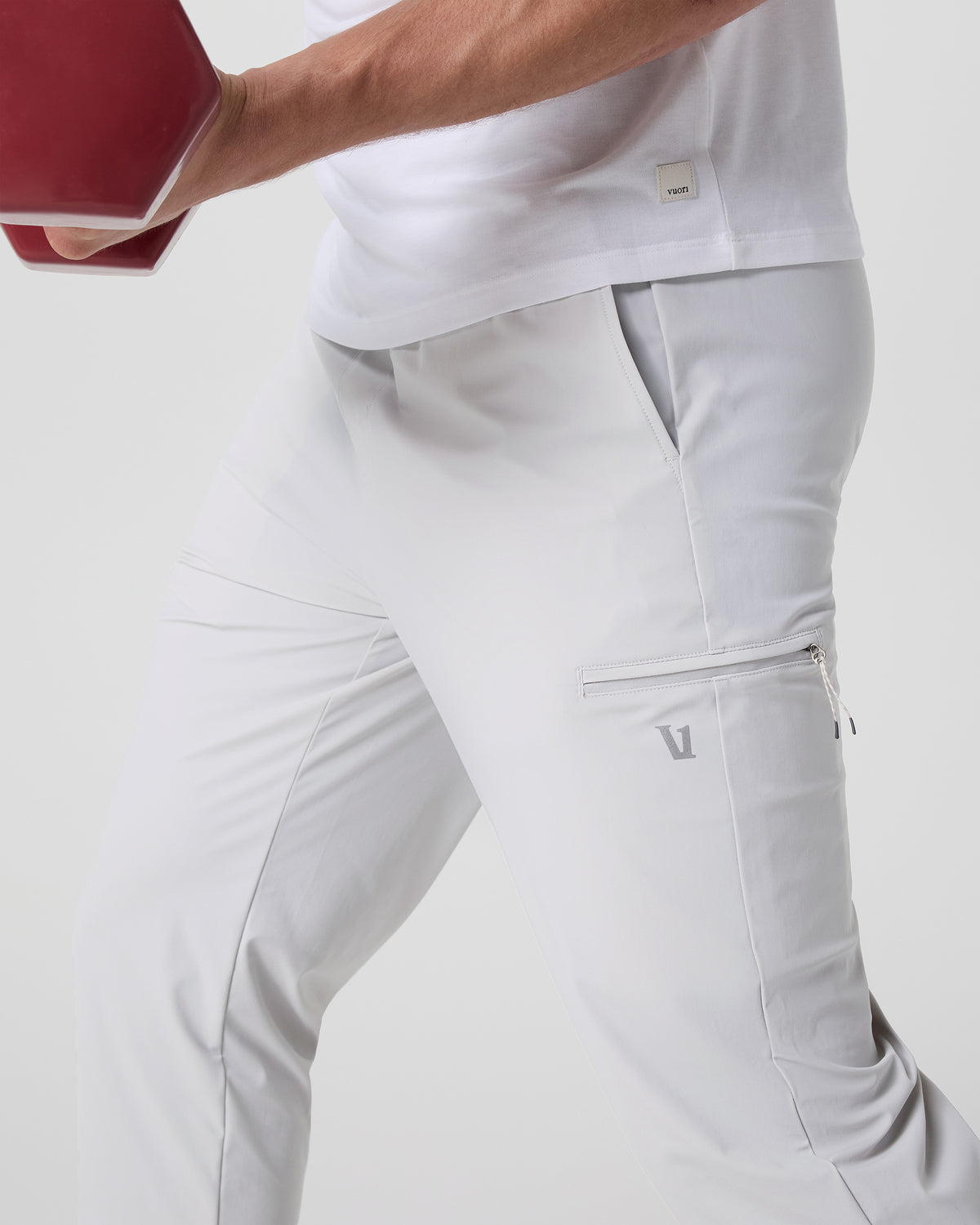 Men Vuori Fleet Sport Jogger Men's Sky Grey Lightweight Joggers