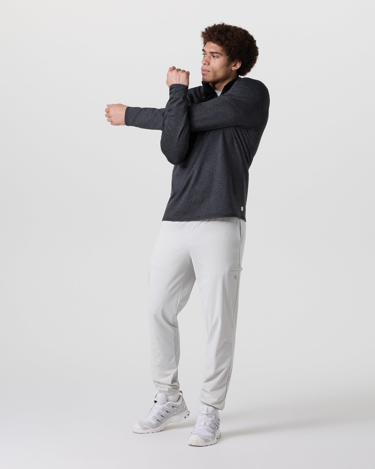 Men Vuori Fleet Sport Jogger Men's Sky Grey Lightweight Joggers