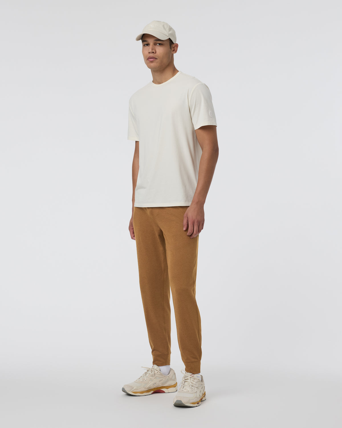 Men Vuori Ponto Performance Jogger Caramel Heather
