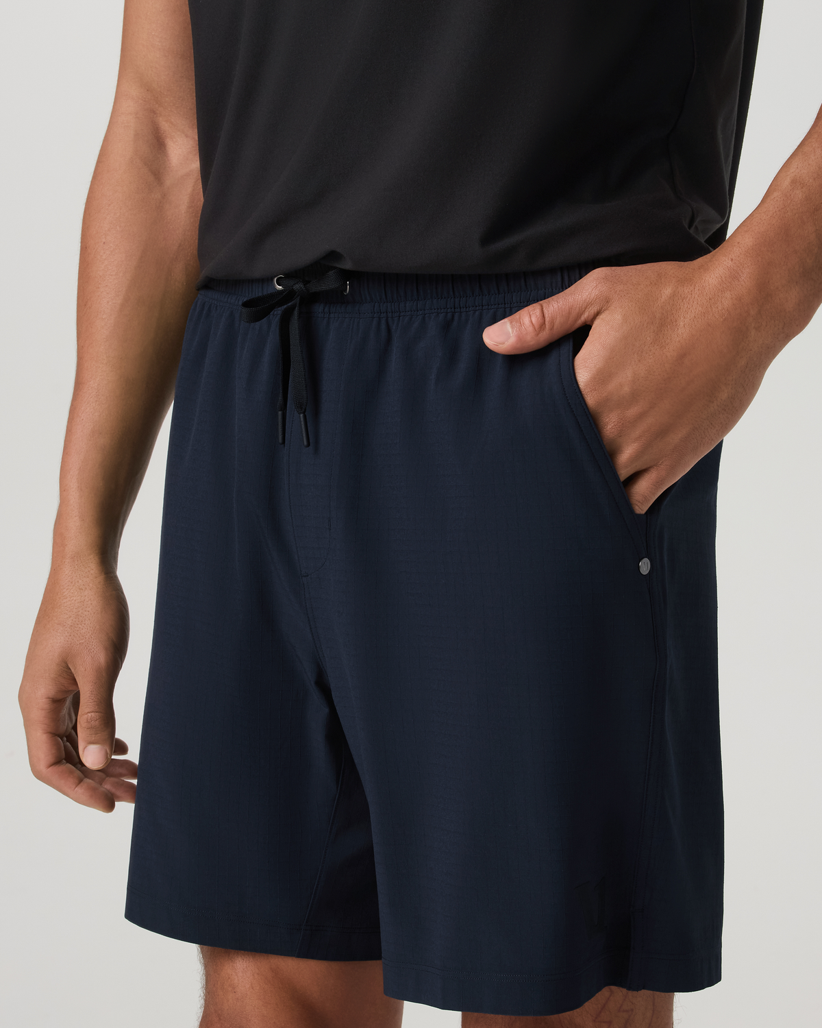 Men Vuori HardKore Short Lined 7" Men's Ink Performance Shorts