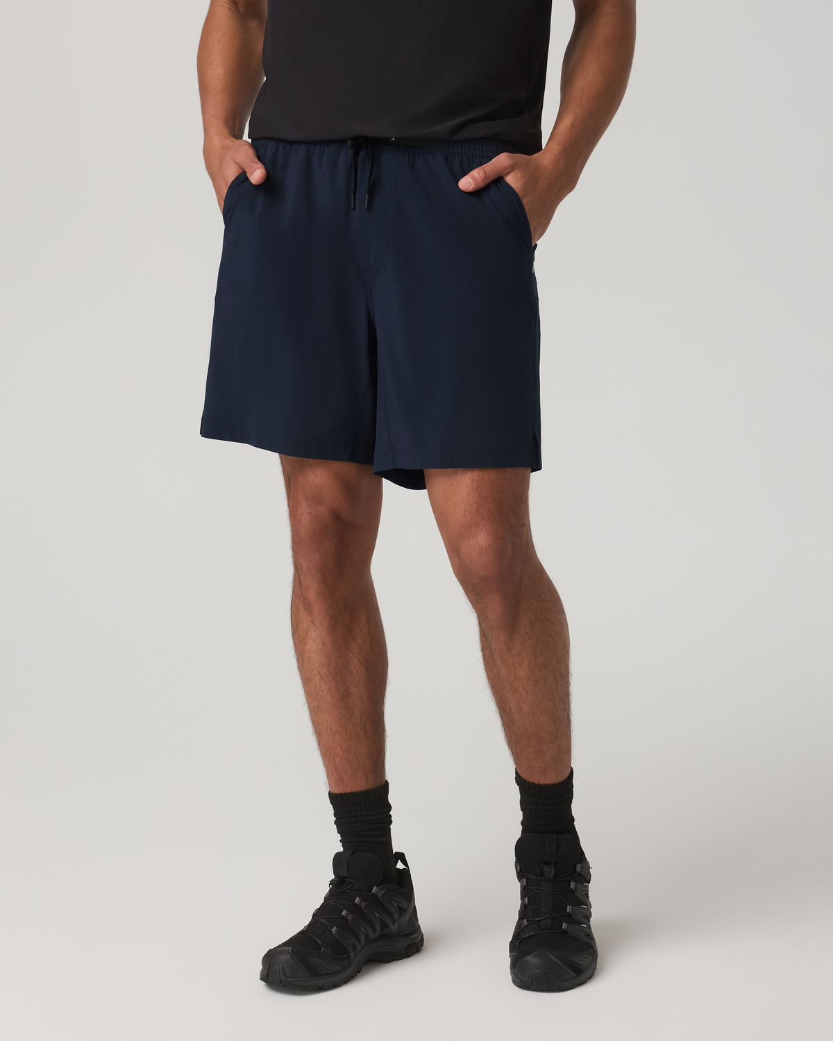Men Vuori HardKore Short Lined 7" Men's Ink Performance Shorts