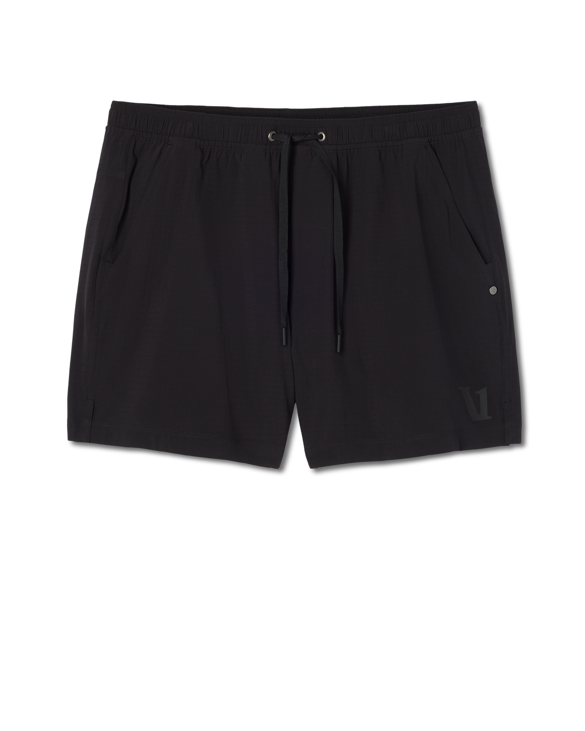 Men Vuori HardKore Short Lined 5" Men's Black Performance Shorts