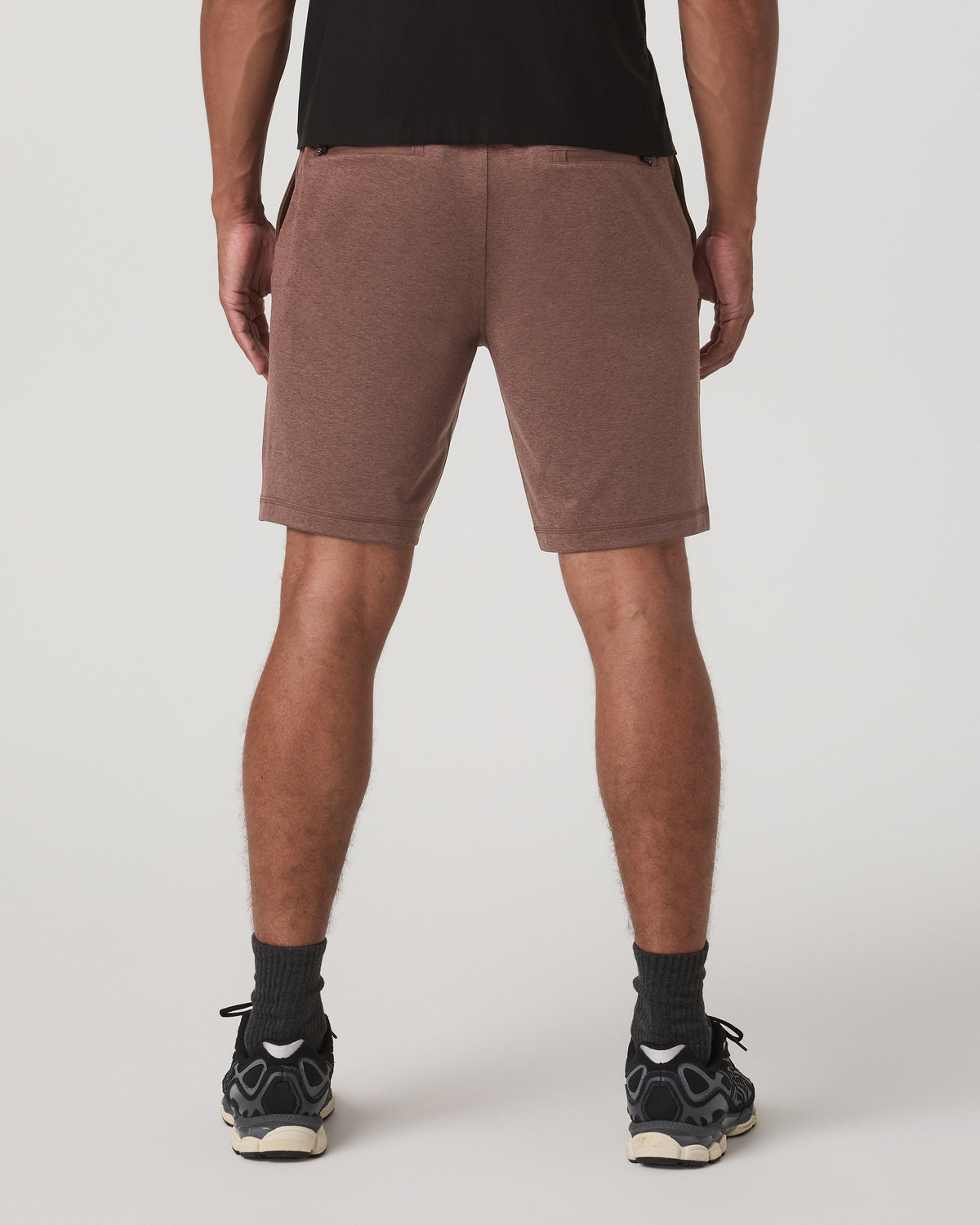 Men Vuori Sunday Performance Short 8" Men's Sable Heather Shorts