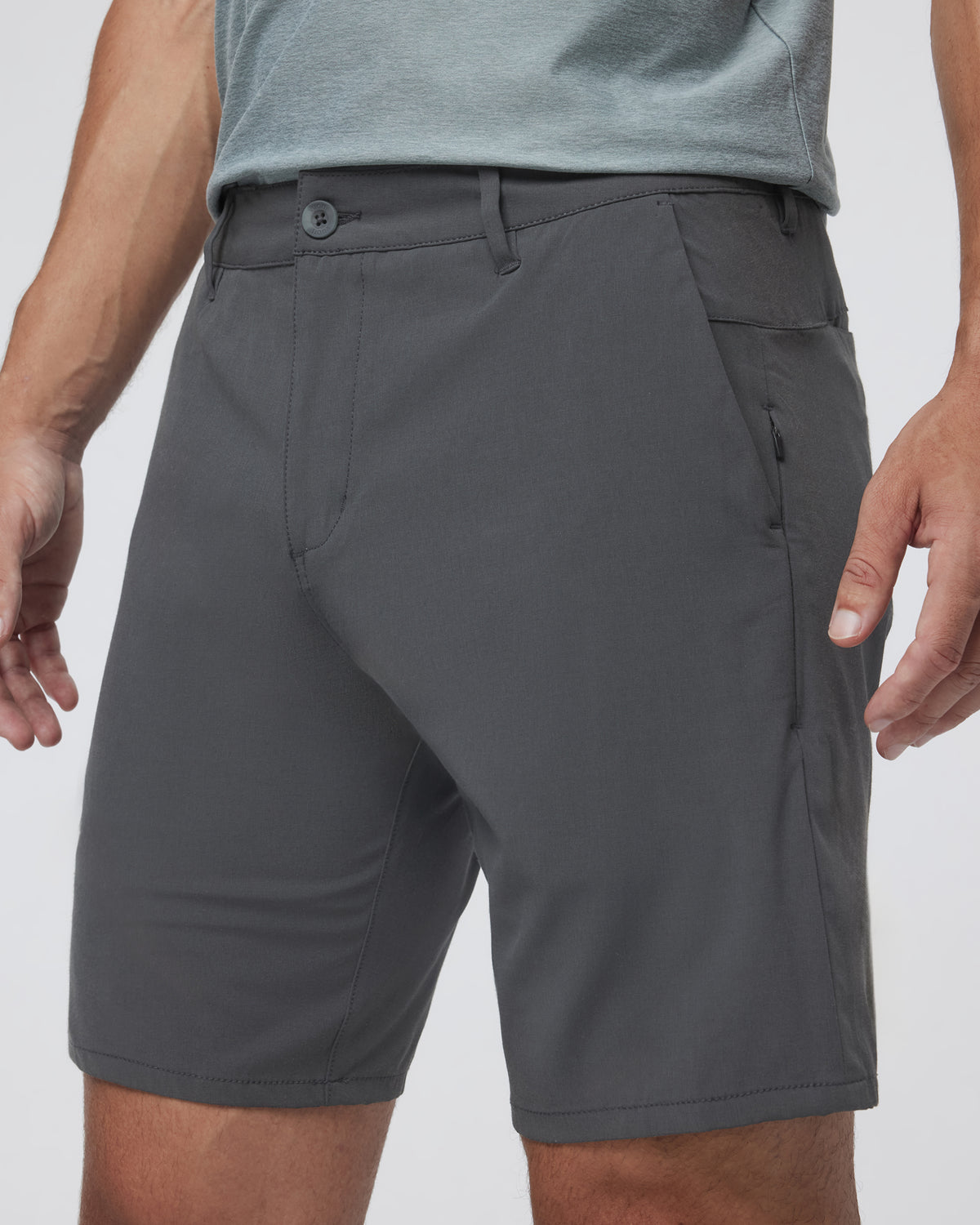 Men Vuori Aim Short Charcoal Men's Tailored Shorts Clothing