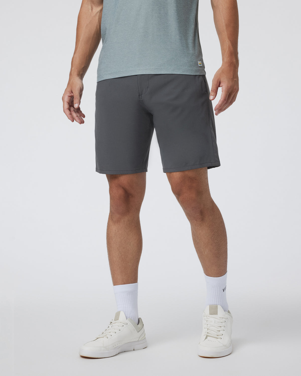 Men Vuori Aim Short Charcoal Men's Tailored Shorts Clothing