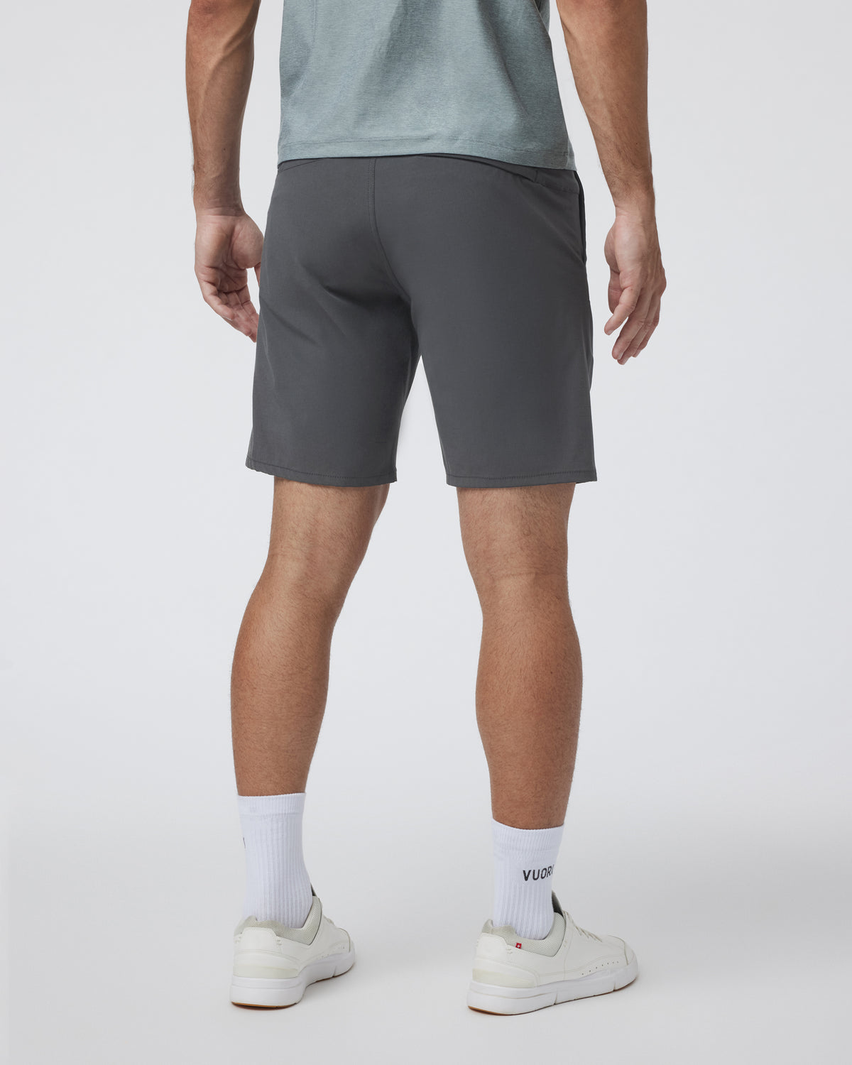 Men Vuori Aim Short Charcoal Men's Tailored Shorts Clothing