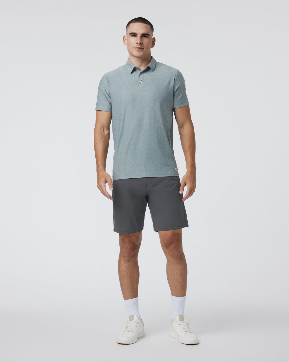 Men Vuori Aim Short Charcoal Men's Tailored Shorts Clothing