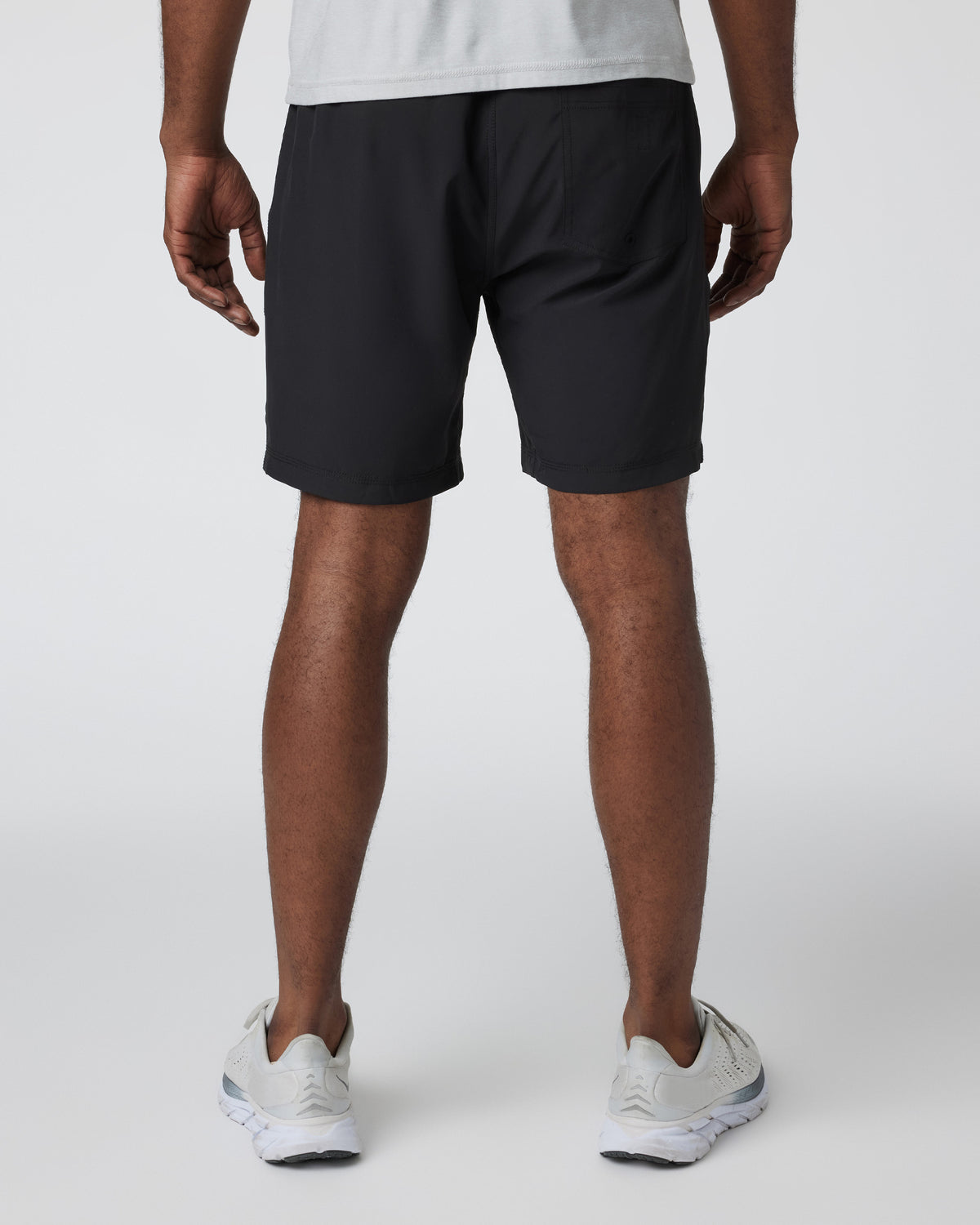 Men Vuori Kore Short Unlined 7" Black Unlined Athletic Shorts