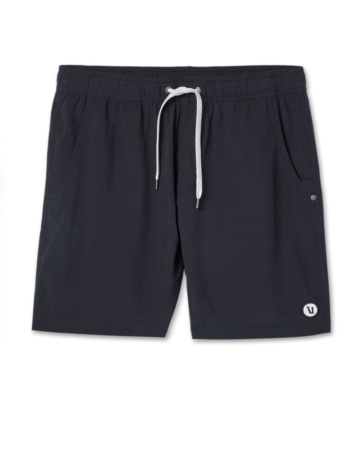 Men Vuori Kore Short Unlined 7" Black Unlined Athletic Shorts