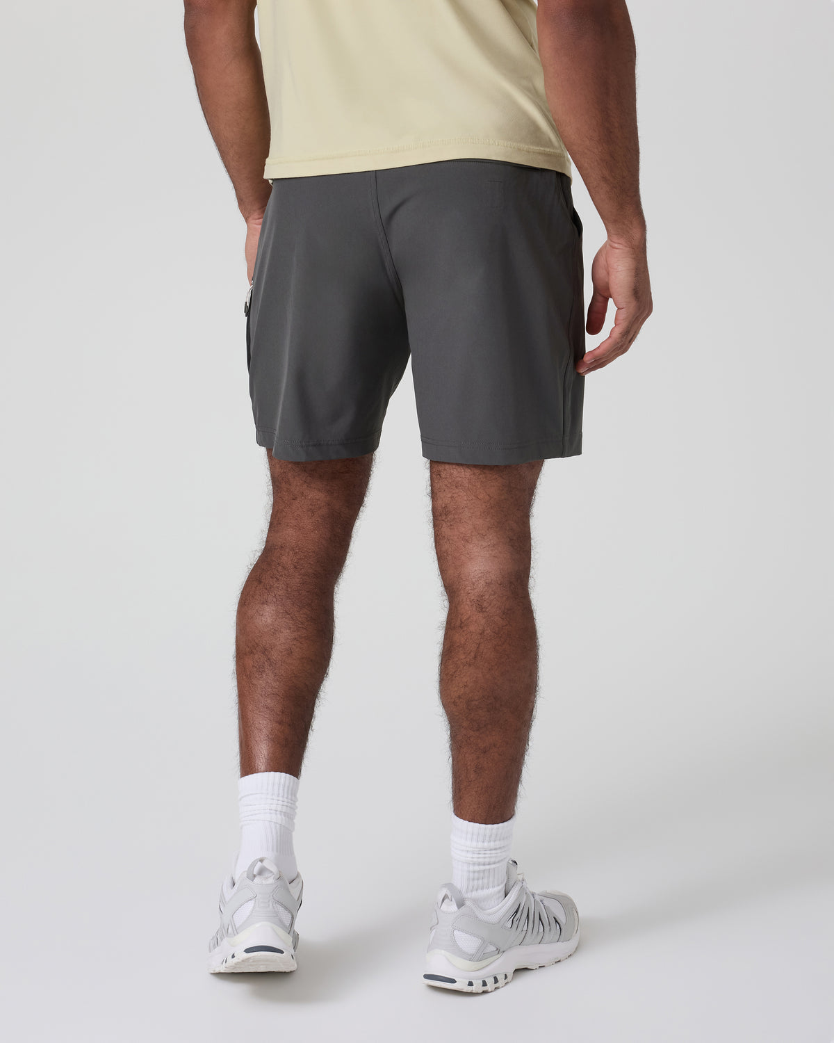 Men Vuori Banks Session Short 7" Dark Pewter