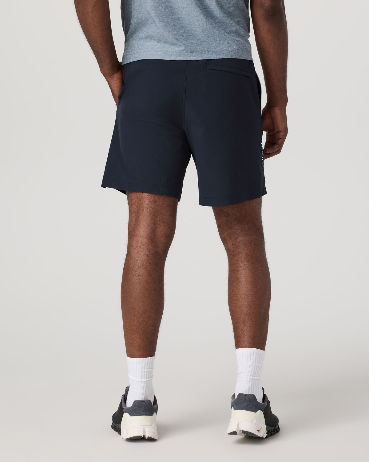 Men Vuori Crosscourt Short Unlined 7" Men's Navy Tennis Shorts
