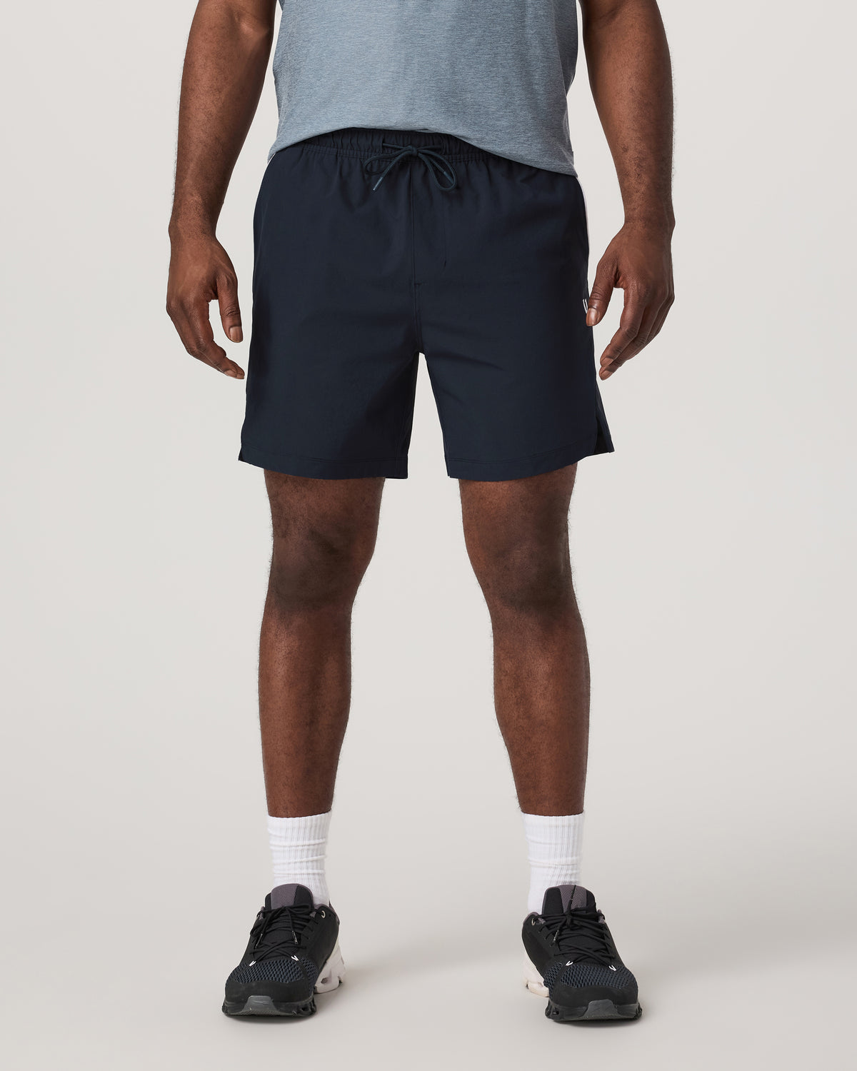 Men Vuori Crosscourt Short Unlined 7" Men's Navy Tennis Shorts