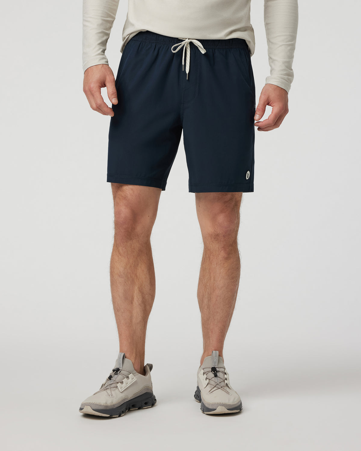 Men Vuori Kore Short Unlined 7" Ink Unlined Athletic Shorts