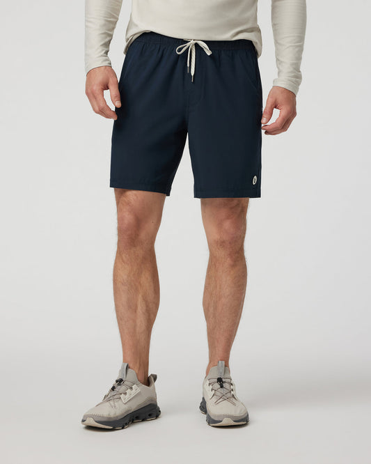 Men Vuori Kore Short Unlined 7" Ink Unlined Athletic Shorts