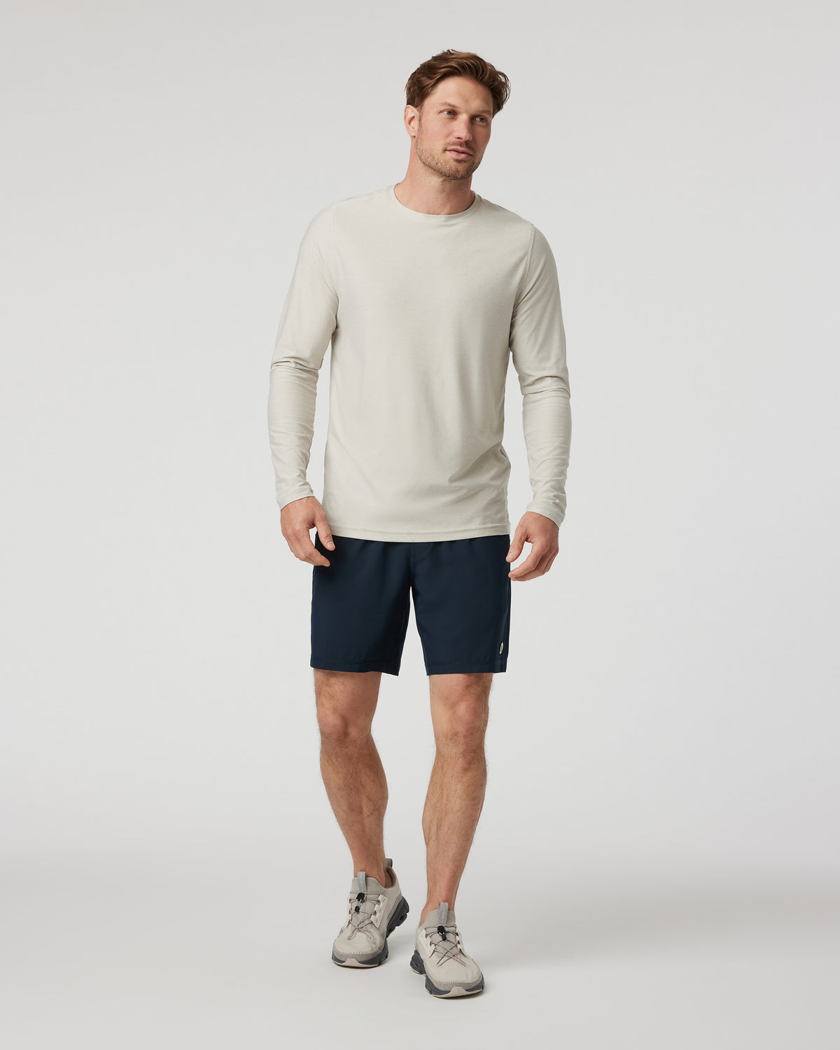 Men Vuori Kore Short Unlined 7" Ink Unlined Athletic Shorts