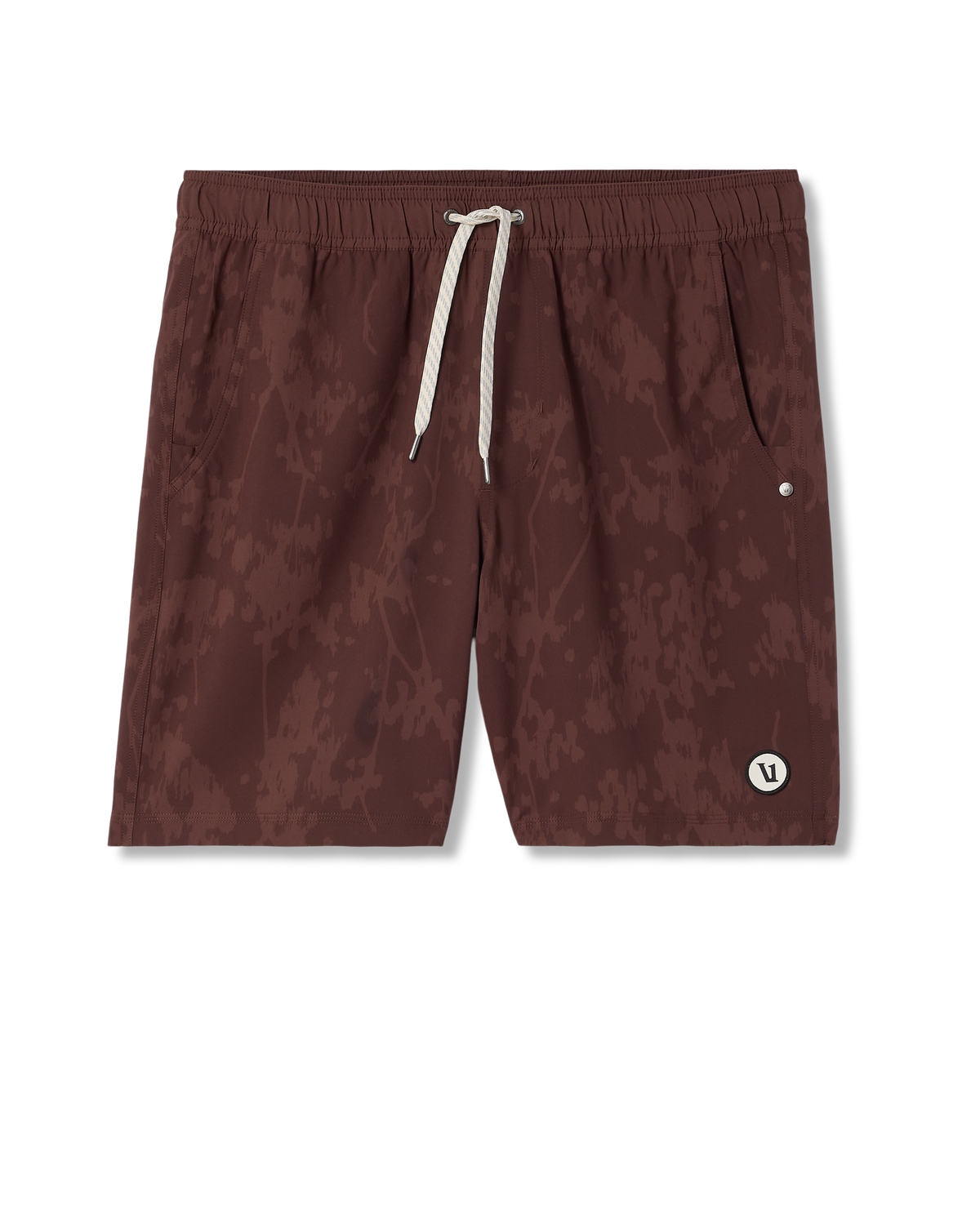 Men Vuori Kore Short Lined 7" Men's Dark Burnt Sienna Earth Shorts