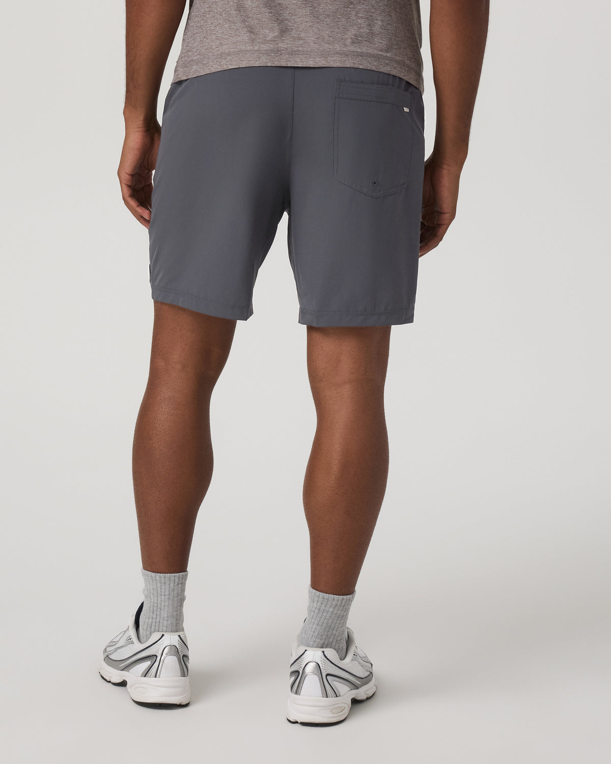 Men Vuori Kore Short Unlined 7" Charcoal Unlined Athletic Shorts