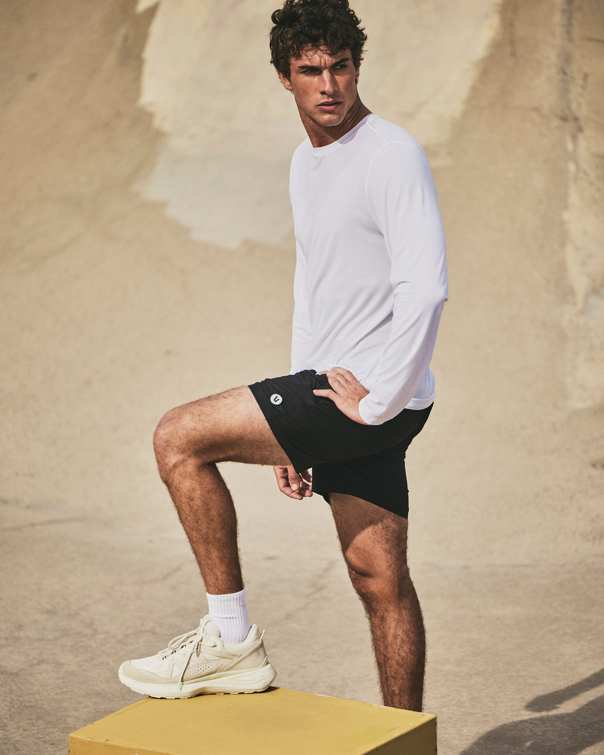 Men Vuori Kore Short Lined 5" Men's Black 5" Athletic Shorts