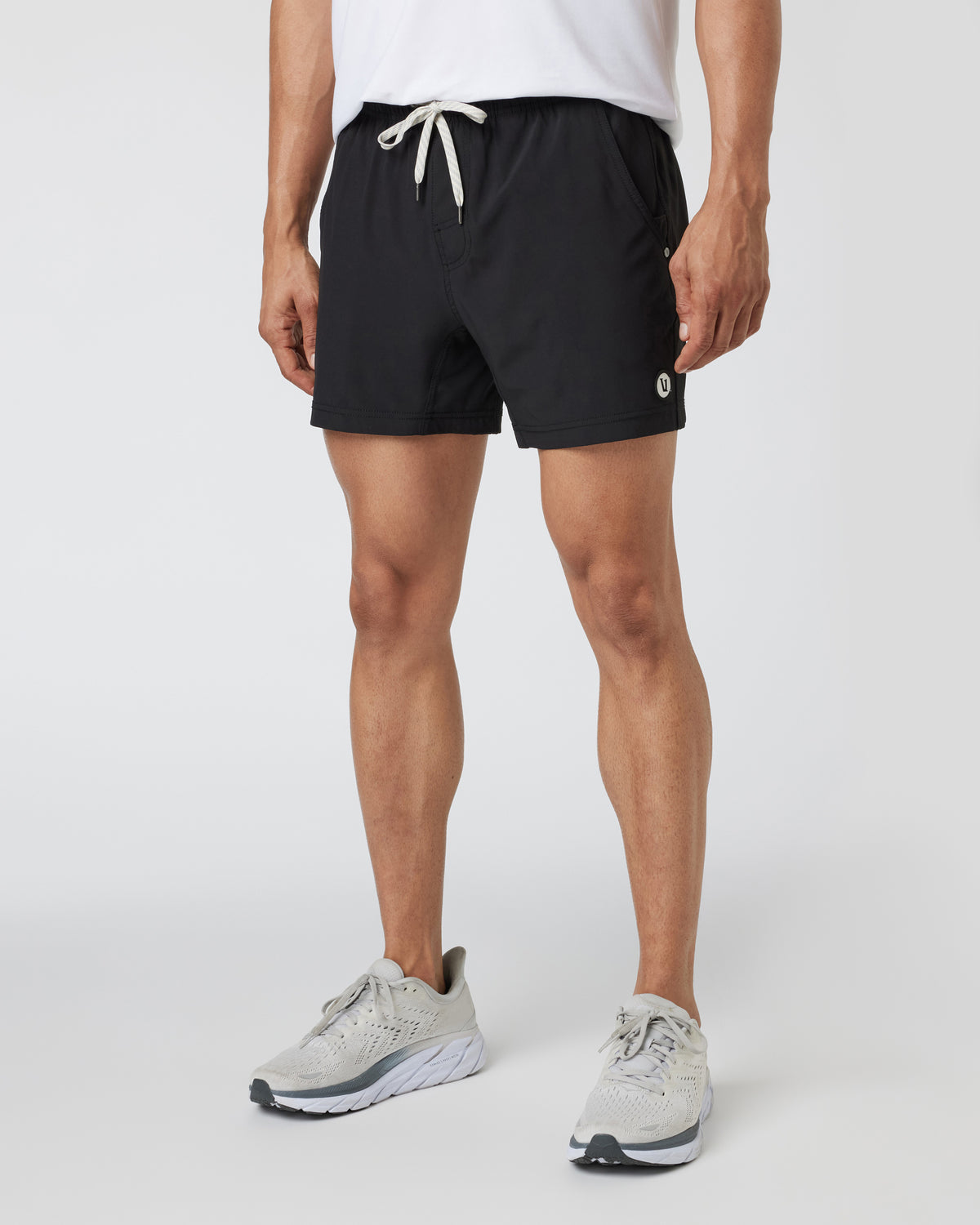 Men Vuori Kore Short Lined 5" Men's Black 5" Athletic Shorts