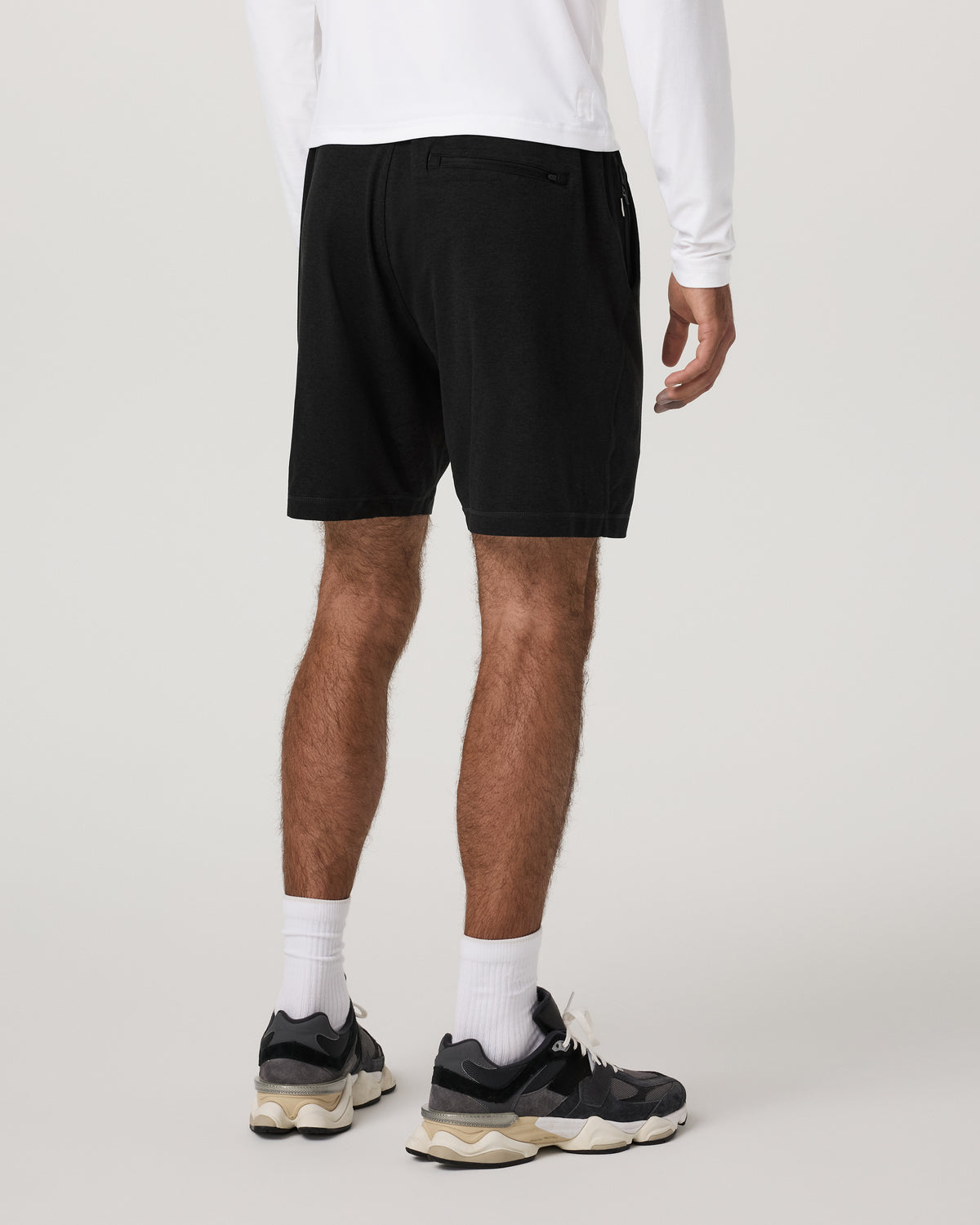Men Vuori Ponto Performance Short 7" Black Heather
