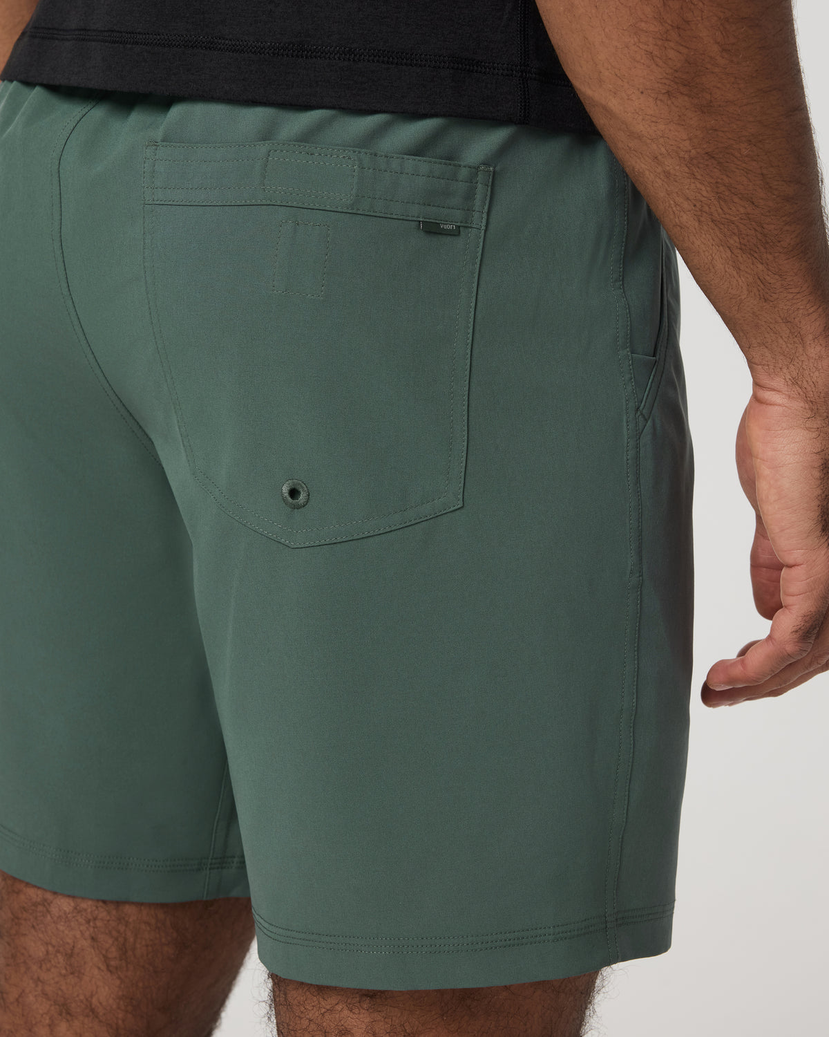 Men Vuori Kore Short Unlined 7" Men's Agate Green Tonal Shorts