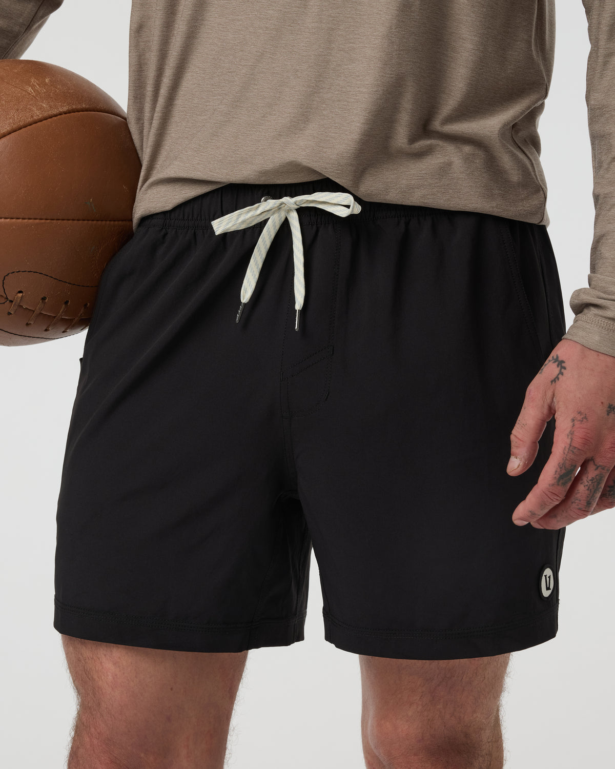Men Vuori Kore Short Unlined Classic Fit 5" Black