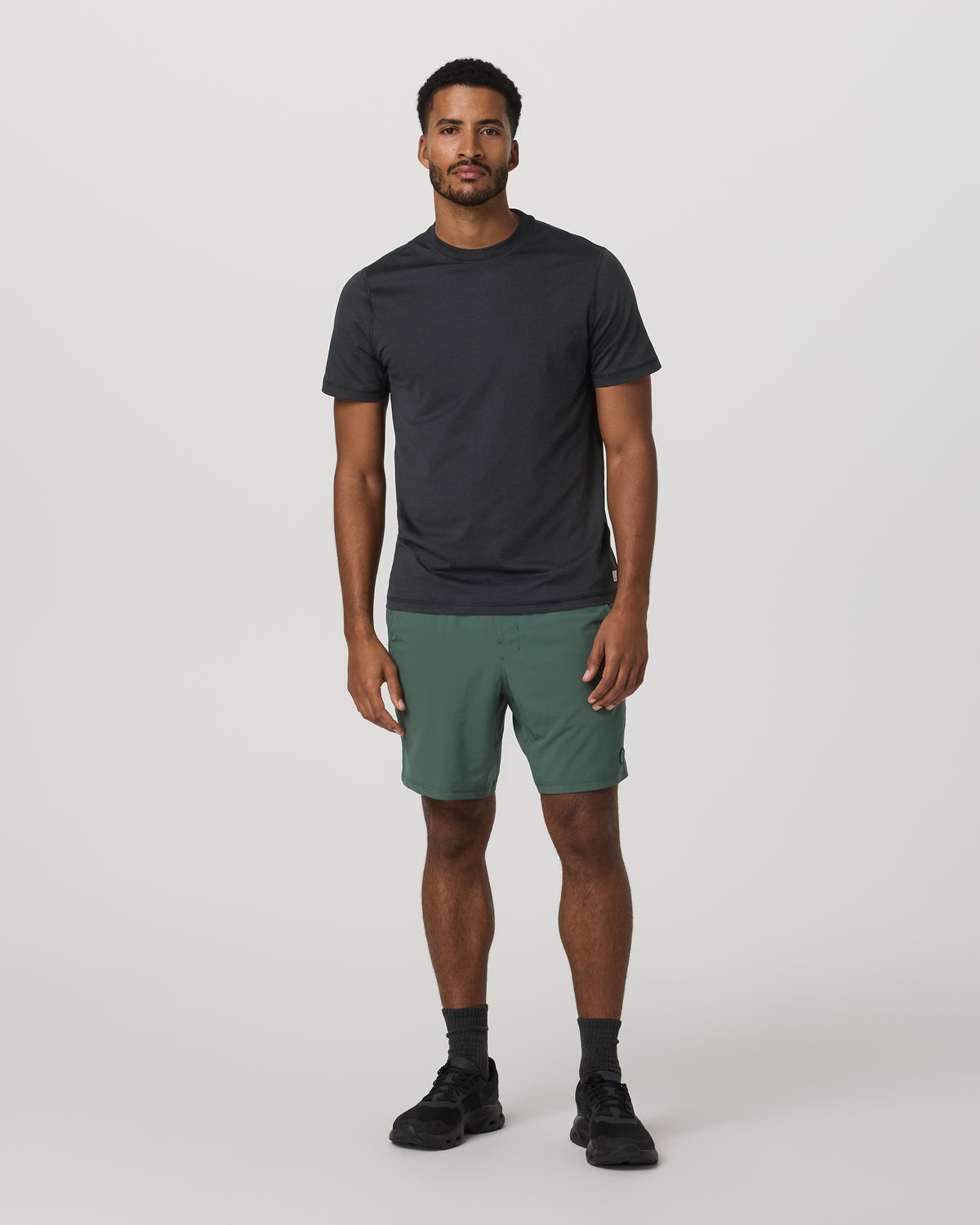 Men Vuori Kore Short Lined 7" Men's Agate Green Athletic Shorts