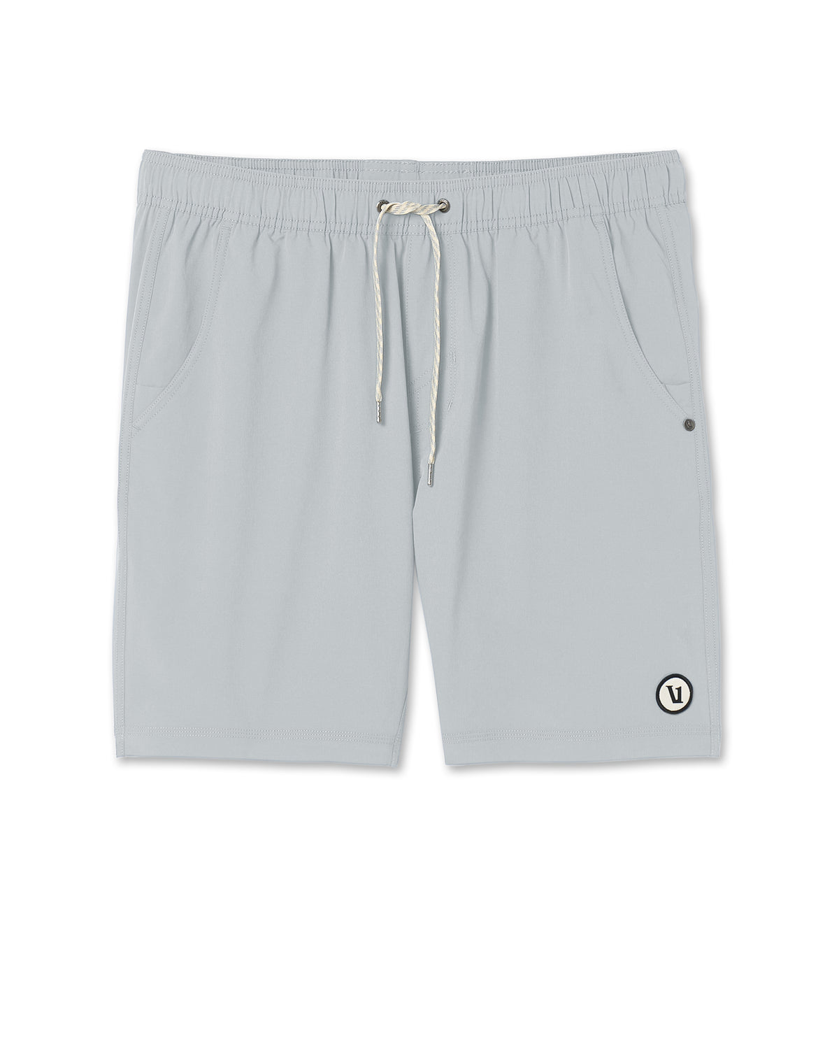 Men Vuori Kore Short Unlined 7" Sky Grey Unlined Athletic Shorts
