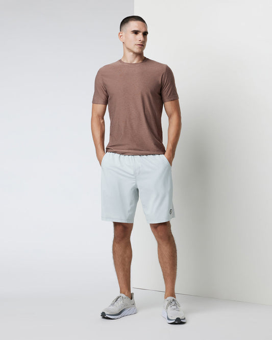 Men Vuori Kore Short Lined 9" Men's Sky Grey Athletic Shorts