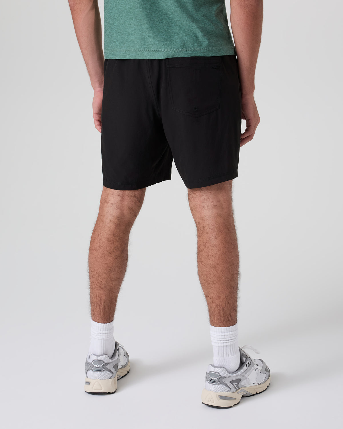 Men Vuori Kore Short Lined 7" Men's Black Tonal Athletic Shorts