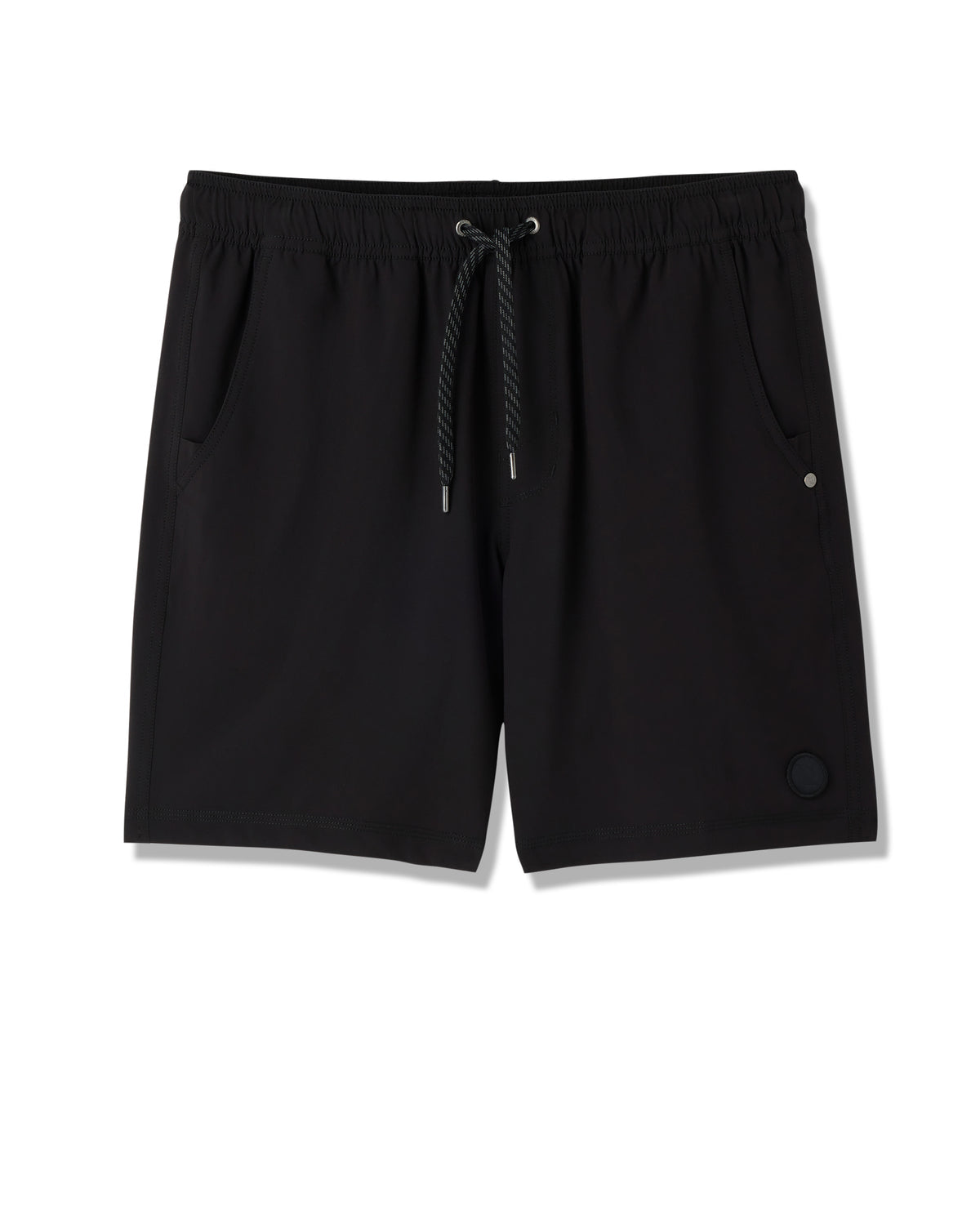 Men Vuori Kore Short Lined 7" Men's Black Tonal Athletic Shorts