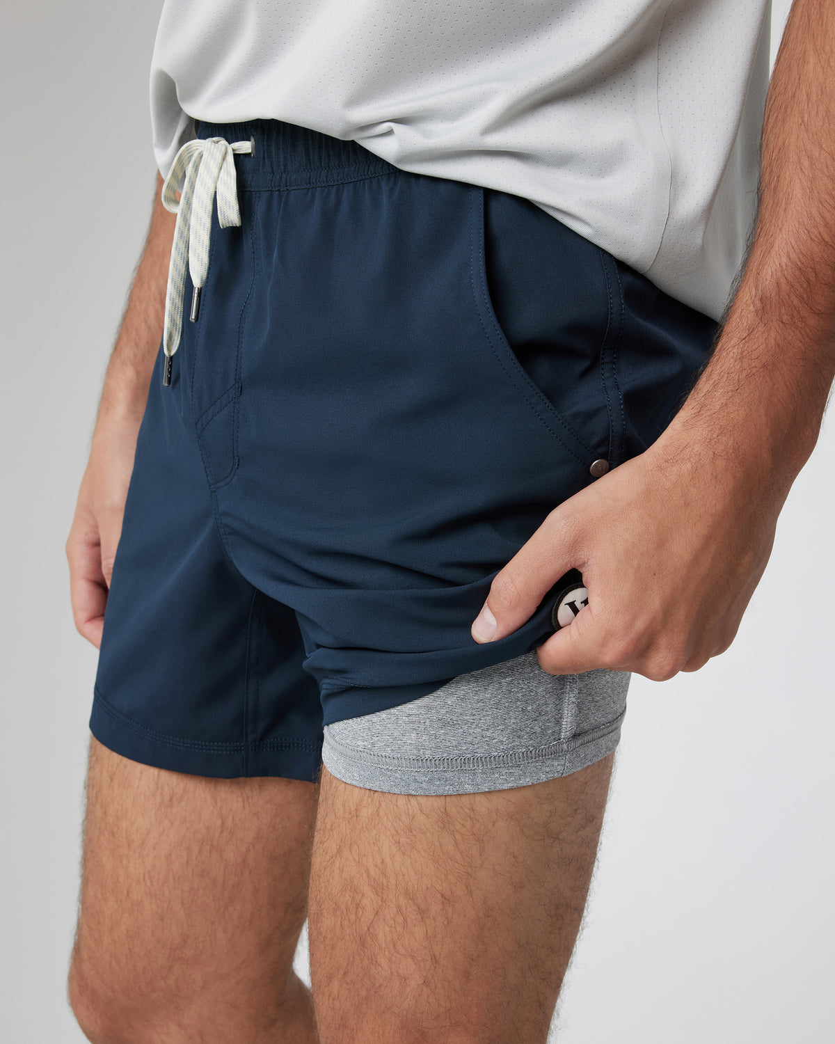 Men Vuori Kore Short Lined 5" Men's Ink Athletic Shorts