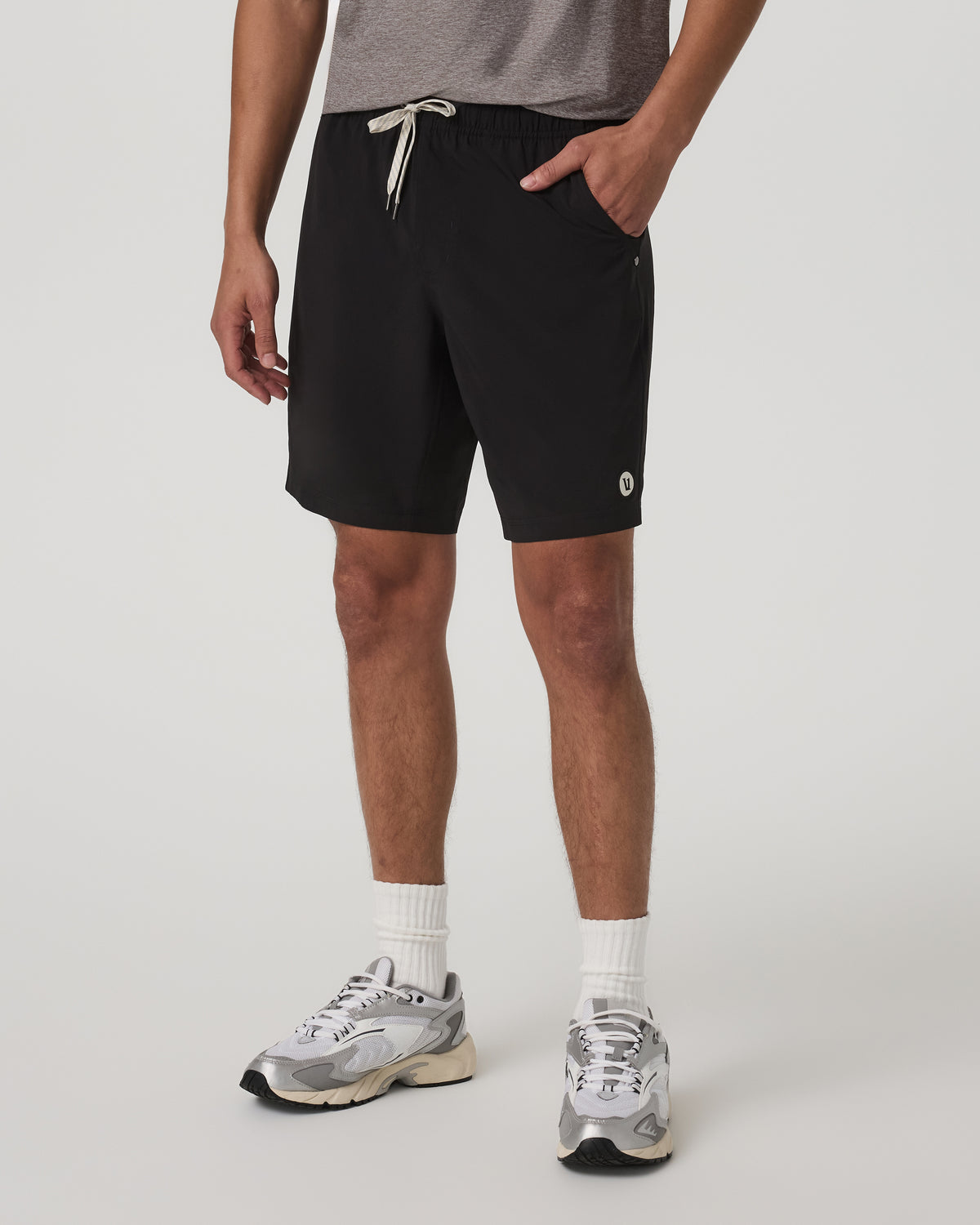 Men Vuori Kore Short Unlined 9" Men's Black Athletic Shorts